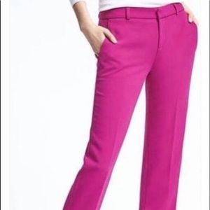 Banana Republic Modern Sloan Bi-Stretch Hot Pink Martin fit, great condition